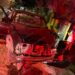 Choque de camioneta deja personas lesionadas durante la madrugada