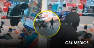 Asalto a mano armada en Kiosko de Las Juntas; se llevan caja registradora