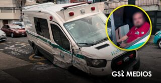 Un chofer de ambulancia del IMSS atropella a peatón al conducir ebrio