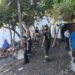 Camioneta termina volcando en la colonia 5 de Diciembre; reportan lesionados