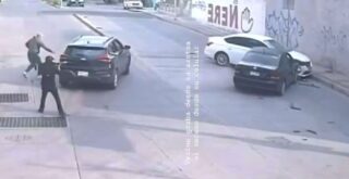 VIDEO: Ataque armado en Guanajuato deja dos hombres muertos